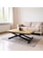 MDF Relax Akıllı Sehpa - Safir Meşe Ahşap Üst Yüzeyli Modern Tasarım 120x40 cm